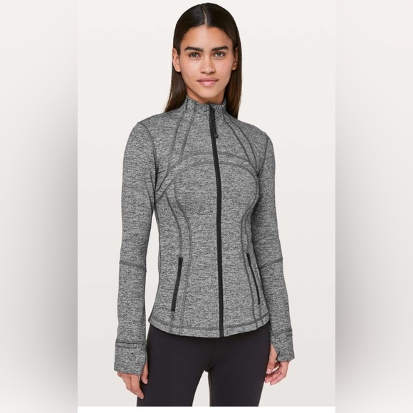 lululemon athletica Jackets & Blazers - lululemon athletica Women's Heathered Black Define Jacket